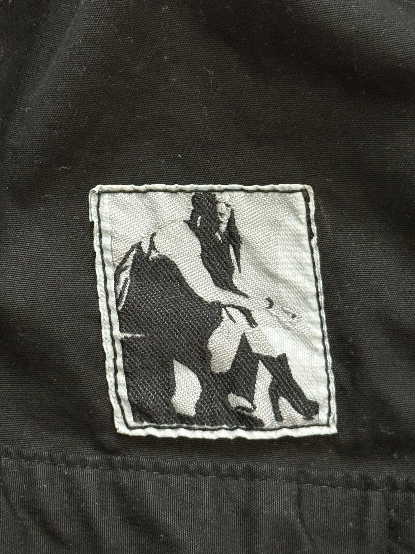 FW10 Rick Owens DRKSHDW Black Coated Trucker Work Jacket