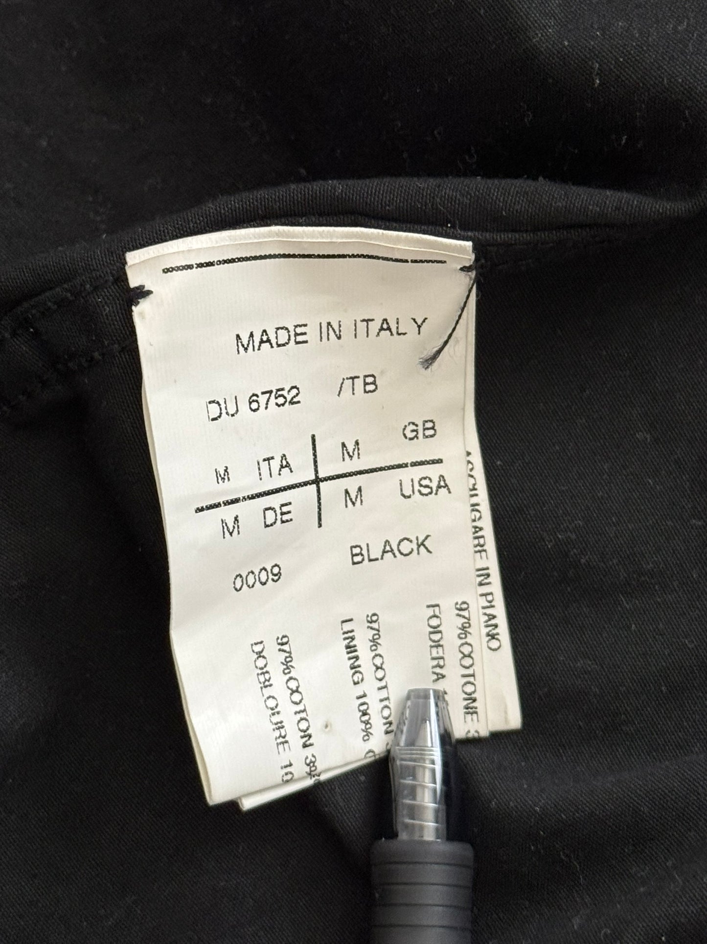 FW10 Rick Owens DRKSHDW Black Coated Trucker Work Jacket