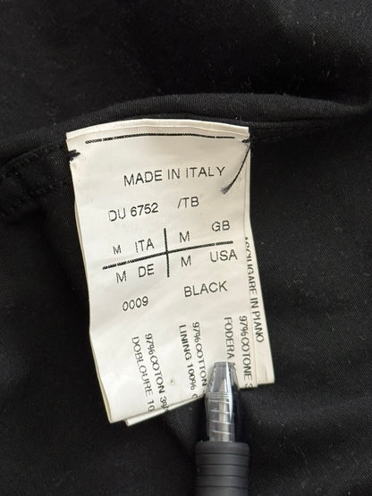 FW10 Rick Owens DRKSHDW Black Coated Trucker Work Jacket