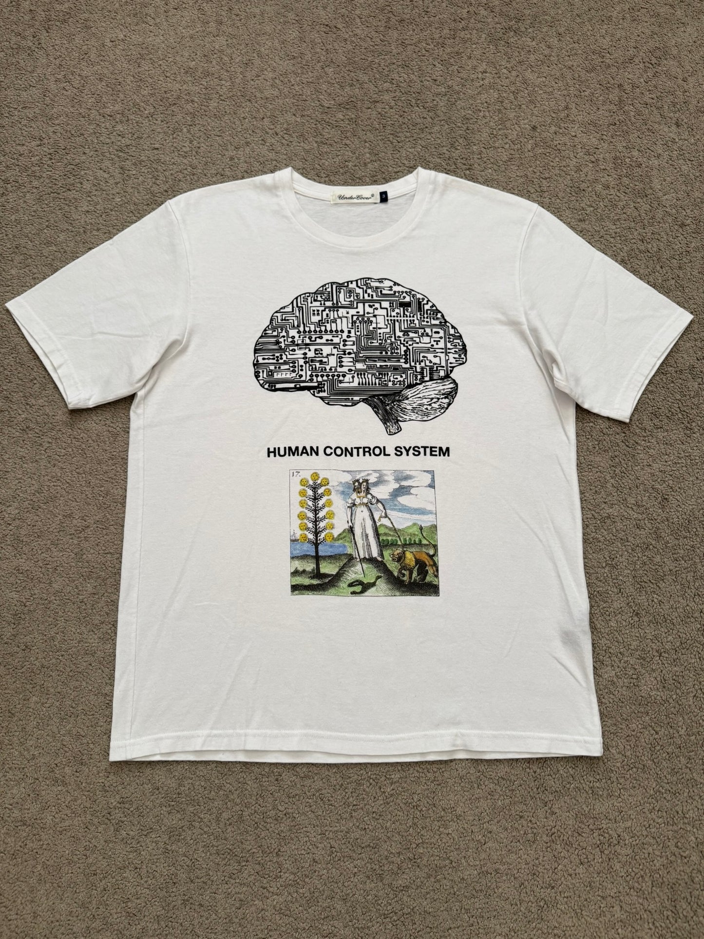 FW17 Undercover "Human Control System" T Shirt