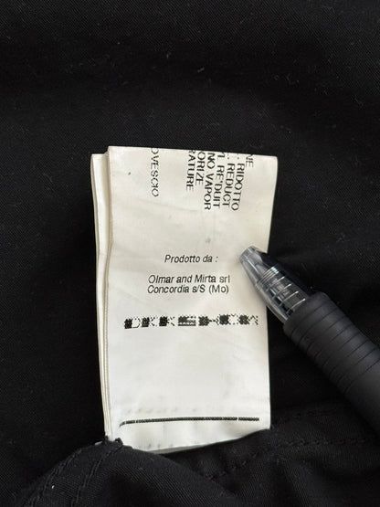 FW10 Rick Owens DRKSHDW Black Coated Trucker Work Jacket