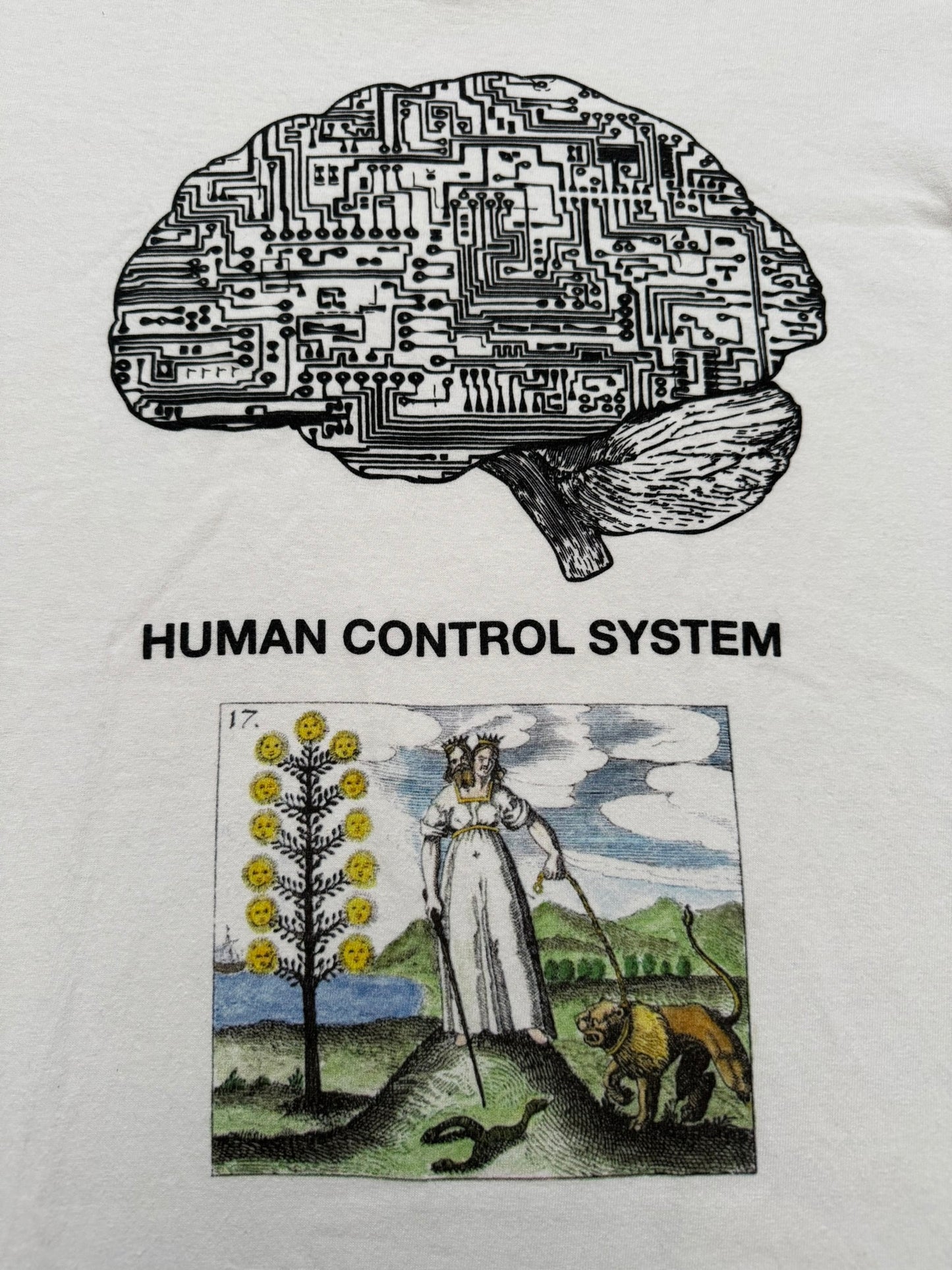 FW17 Undercover "Human Control System" T Shirt