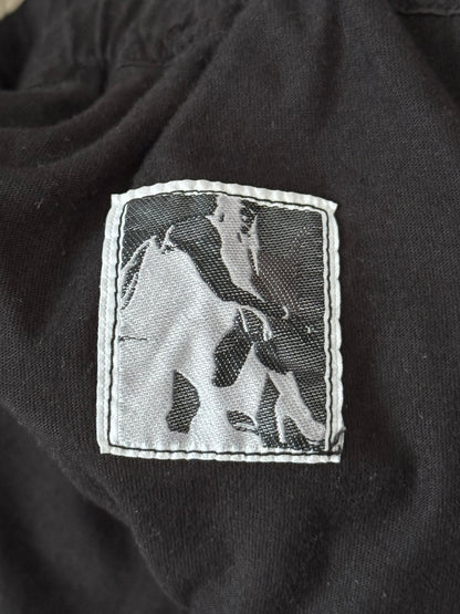 SS22 Rick Owens DRKSHDW Black Creatch Cargo Sweatpants