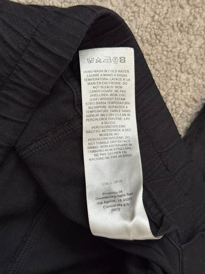 SS22 Rick Owens DRKSHDW Black Creatch Cargo Sweatpants