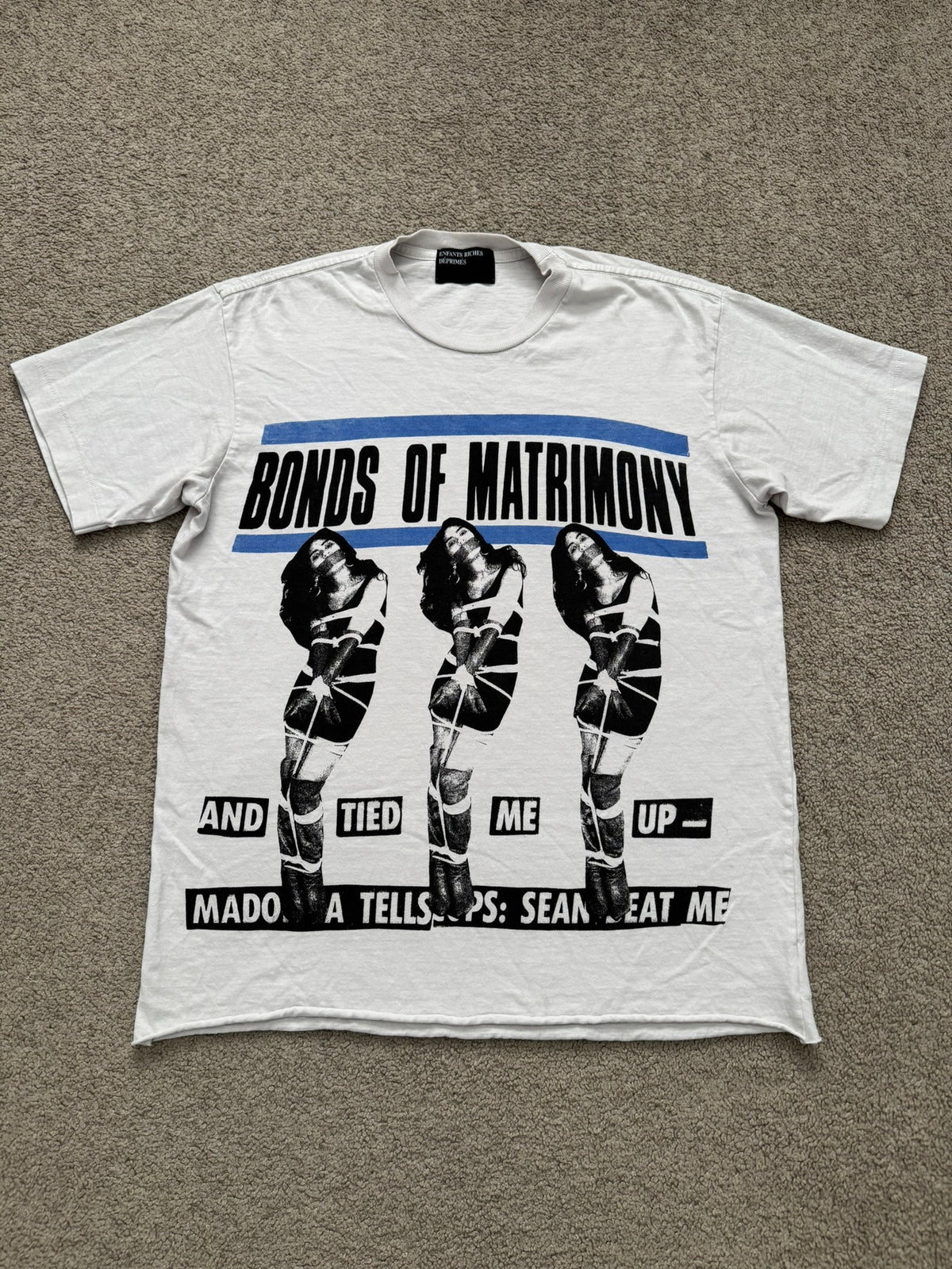 Enfants Riches Deprimes "Bonds of Matrimony" Madonna T Shirt