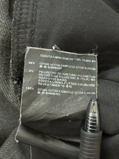 FW13 Saint Laurent by Hedi Slimane Black Wax D02 Denim Jeans