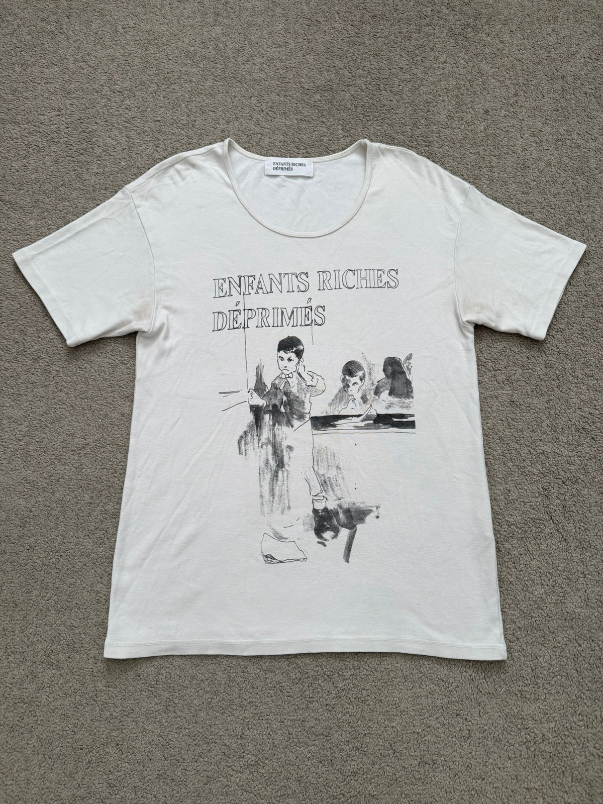 Enfants Riches Deprimes "Deaf Child" Logo T Shirt