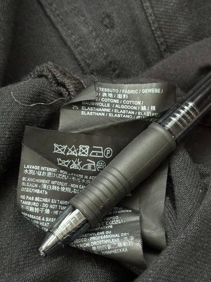 FW16 Saint Laurent by Hedi Slimane D02 Knee Slit Denim Jeans