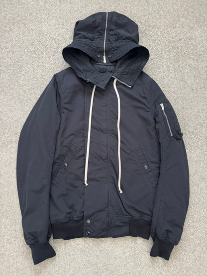 FW15 Rick Owens DRKSHDW Exploder Hooded Bomber Jacket