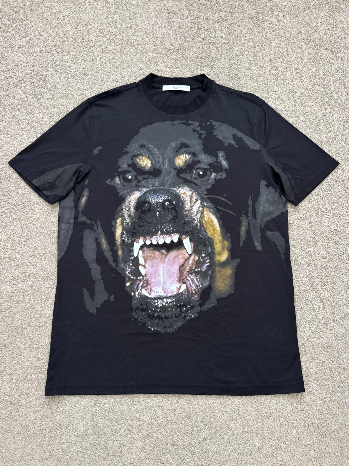 SS15 Givenchy by Riccardo Tisci Rottweiler Graphic T Shirt