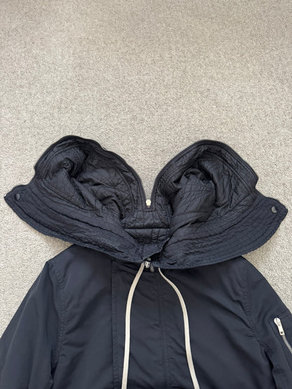 FW15 Rick Owens DRKSHDW Exploder Hooded Bomber Jacket