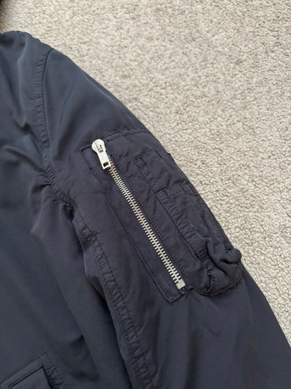 FW15 Rick Owens DRKSHDW Exploder Hooded Bomber Jacket