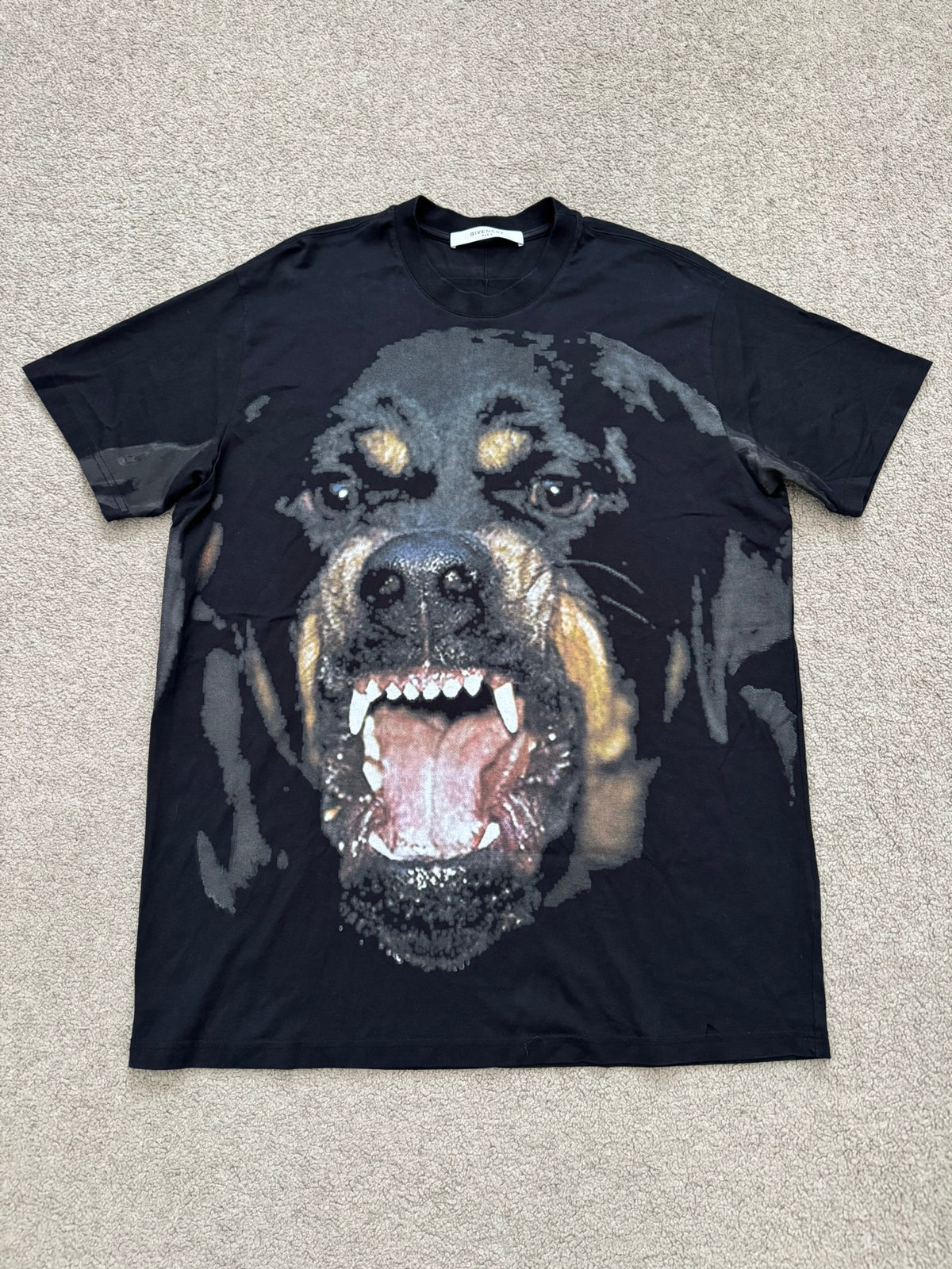 FW17 Givenchy by Riccardo Tisci Rottweiler Graphic T Shirt