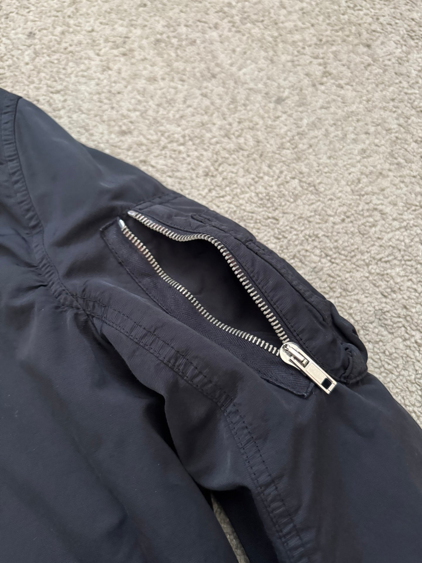 FW15 Rick Owens DRKSHDW Exploder Hooded Bomber Jacket