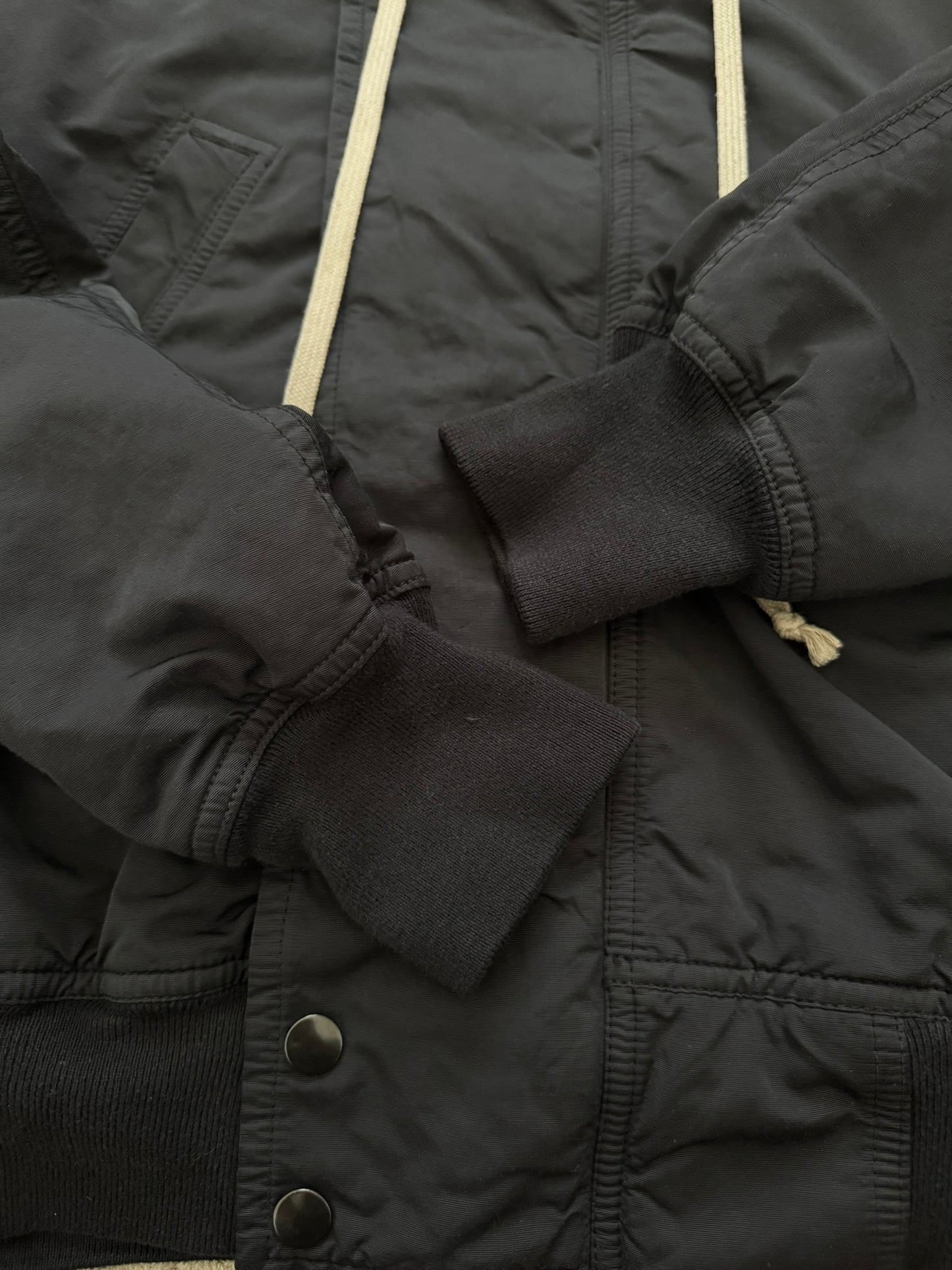 FW15 Rick Owens DRKSHDW Exploder Hooded Bomber Jacket