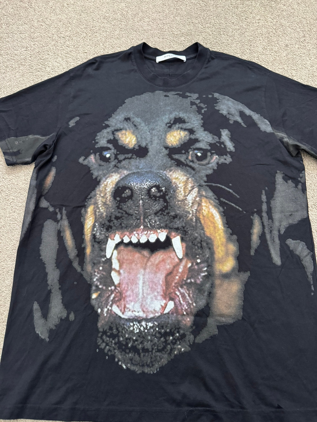 FW17 Givenchy by Riccardo Tisci Rottweiler Graphic T Shirt