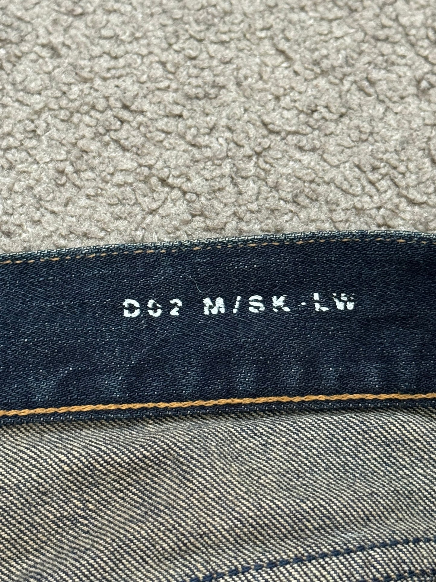 FW16 Saint Laurent by Hedi Slimane Dirty Blue D02 Denim Jeans