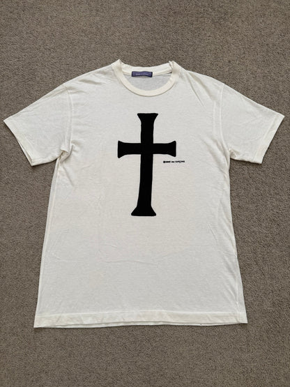 AW1992 Comme Des Garcons Cross Logo T Shirt