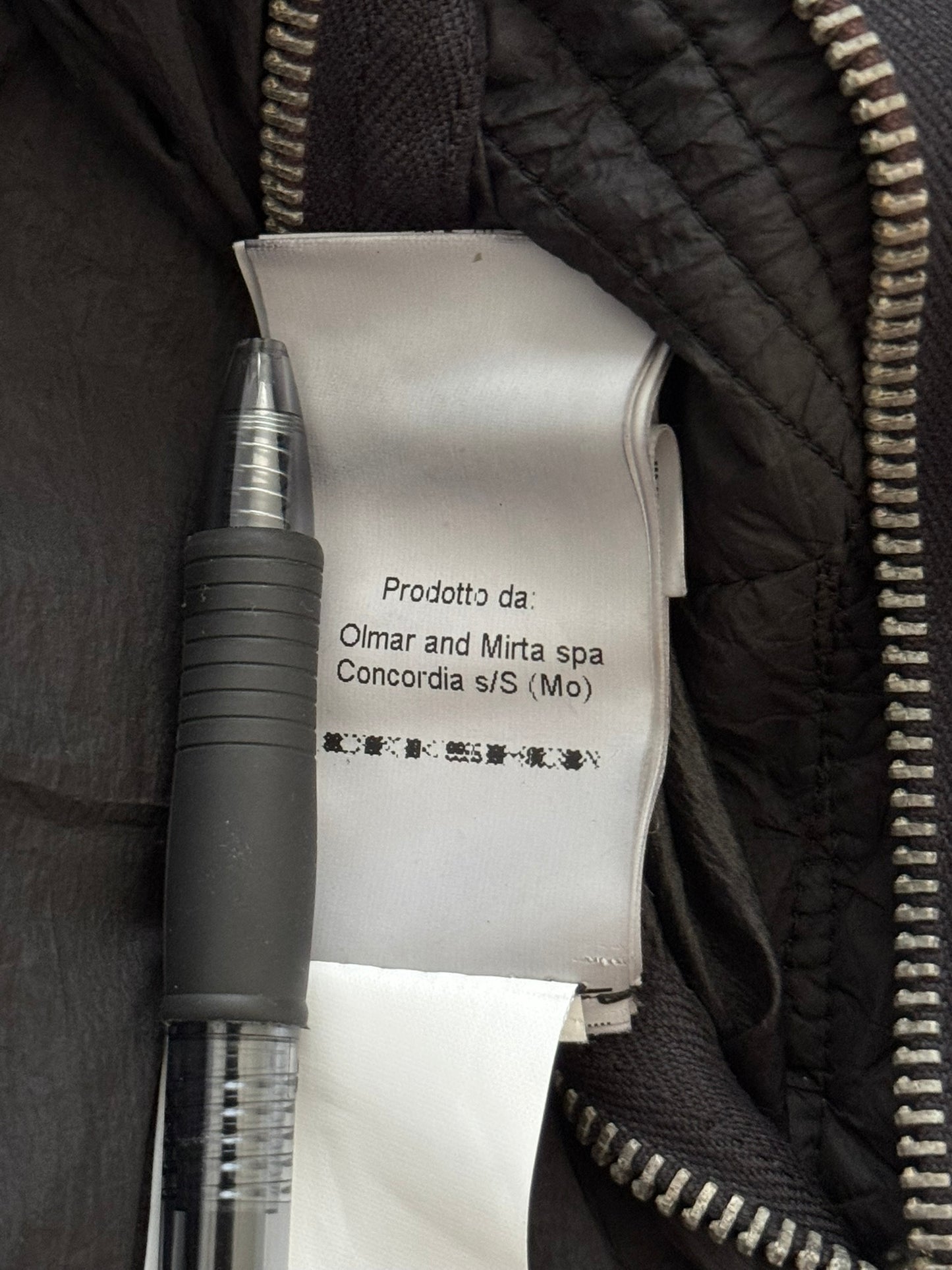 FW15 Rick Owens DRKSHDW Exploder Hooded Bomber Jacket