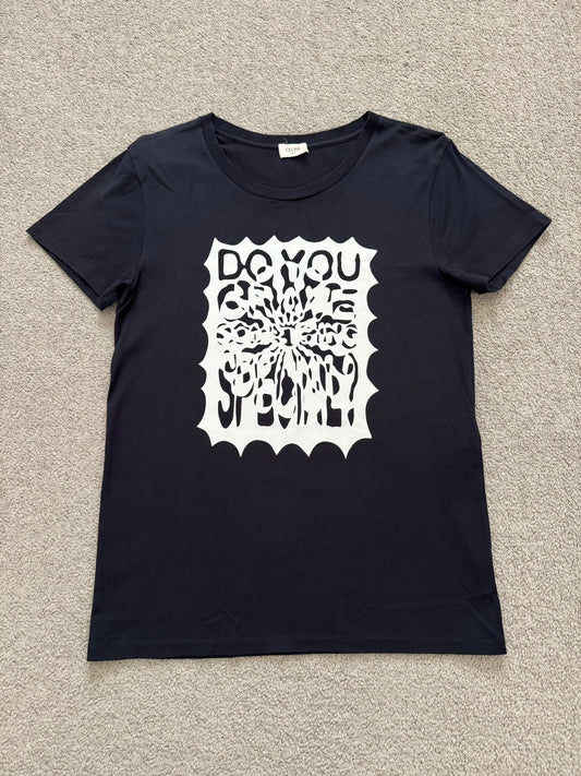 SS19 Celine by Hedi Slimane "Do You Crave Something" T Shirt