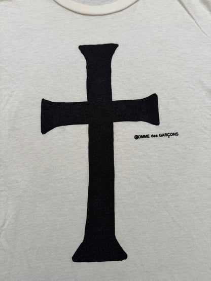 AW1992 Comme Des Garcons Cross Logo T Shirt