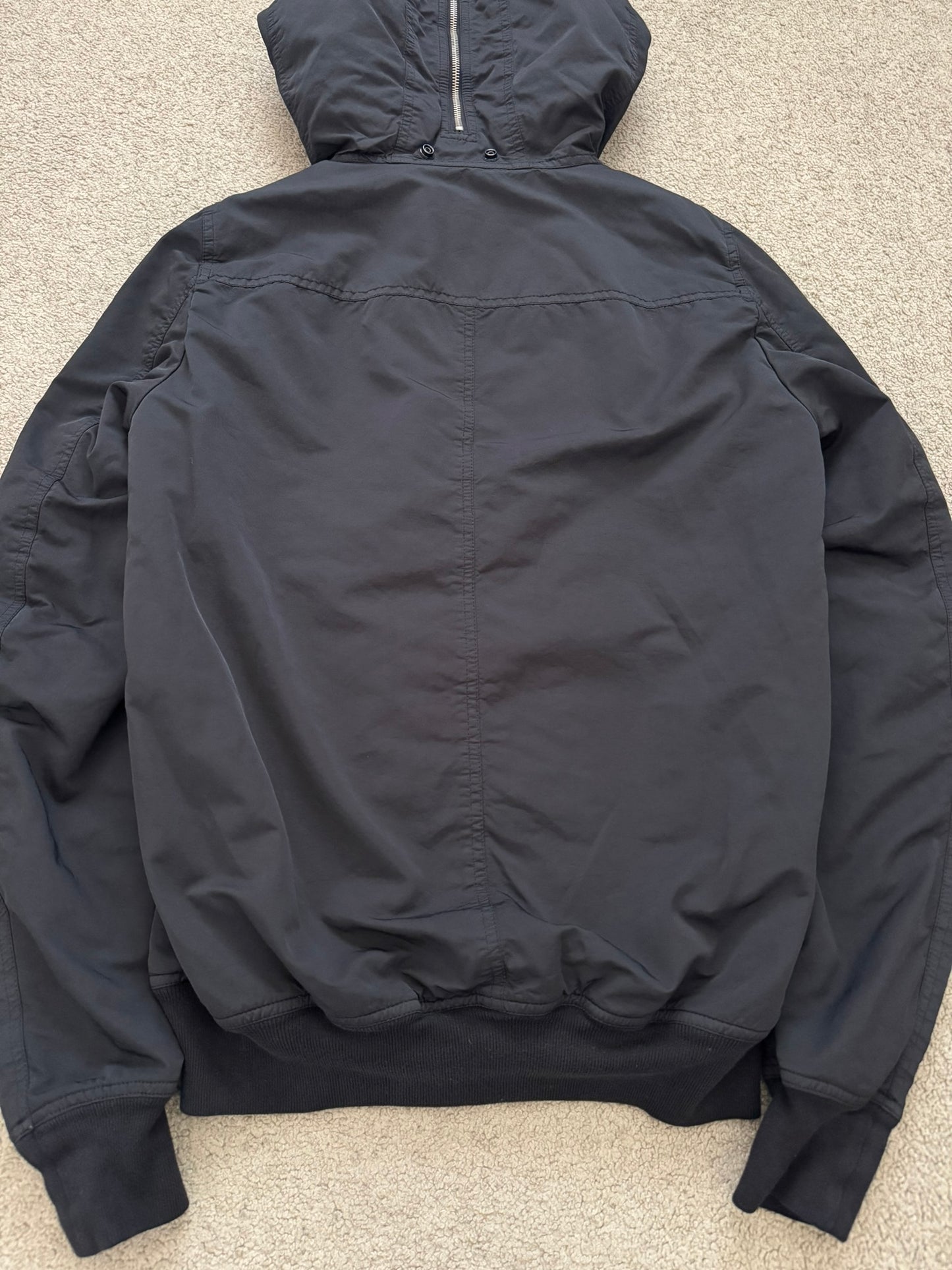 FW15 Rick Owens DRKSHDW Exploder Hooded Bomber Jacket