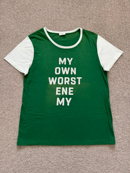 SS20 Celine by Hedi Slimane "My Own Worst Enemy" T Shirt