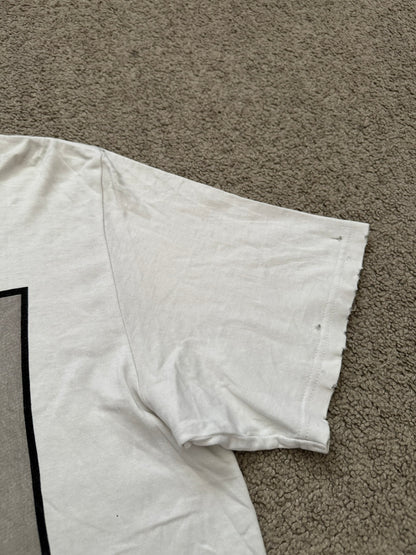SS05 Number (N)ine "Hell" Cross Origami Distressed T Shirt