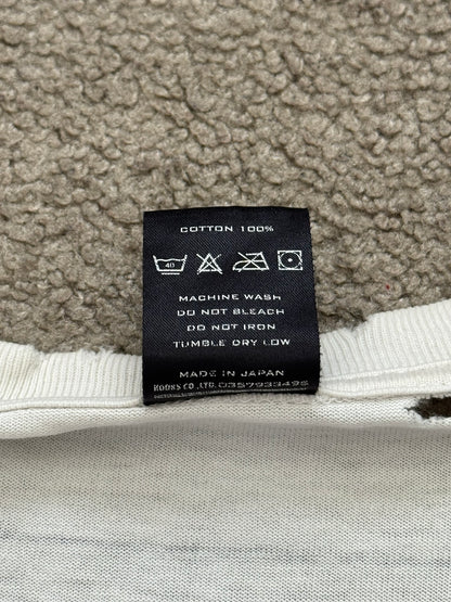 SS05 Number (N)ine "Hell" Cross Origami Distressed T Shirt