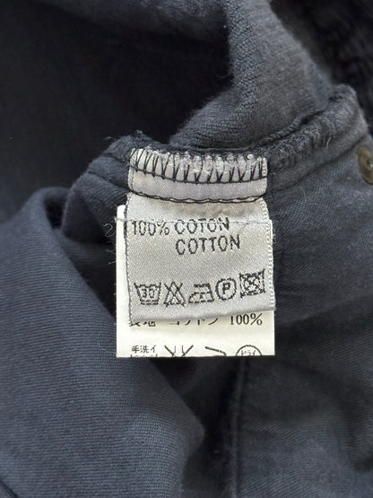 AW05 Dior Homme by Hedi Slimane Black Flared Corduroy Pants