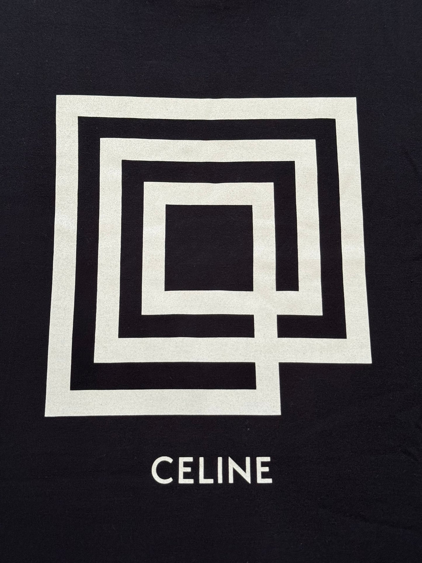 SS19 Celine by Hedi Slimane Labyrinth Graphic T Shirt