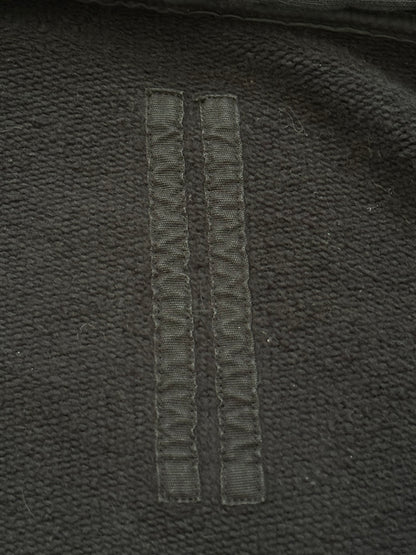 SS18 Rick Owens DRKSHDW Black Felpa Jason Zip Up Hoodie