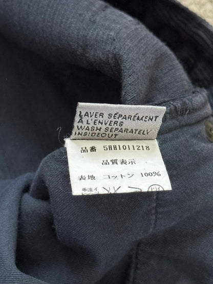 AW05 Dior Homme by Hedi Slimane Black Flared Corduroy Pants