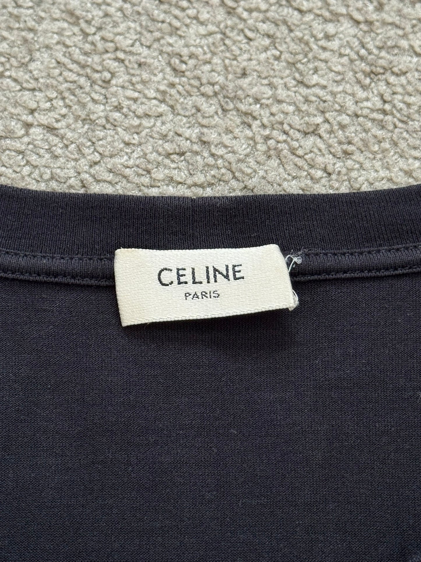 SS19 Celine by Hedi Slimane Labyrinth Graphic T Shirt