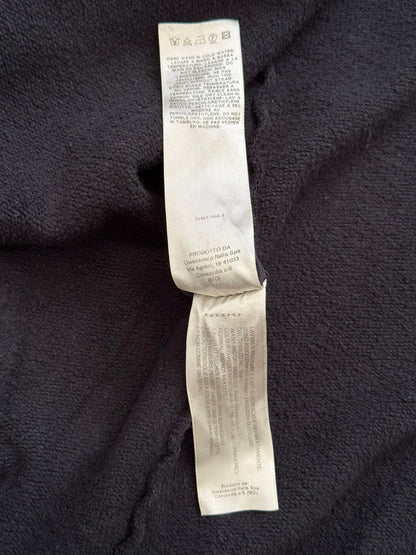 SS18 Rick Owens DRKSHDW Black Felpa Jason Zip Up Hoodie