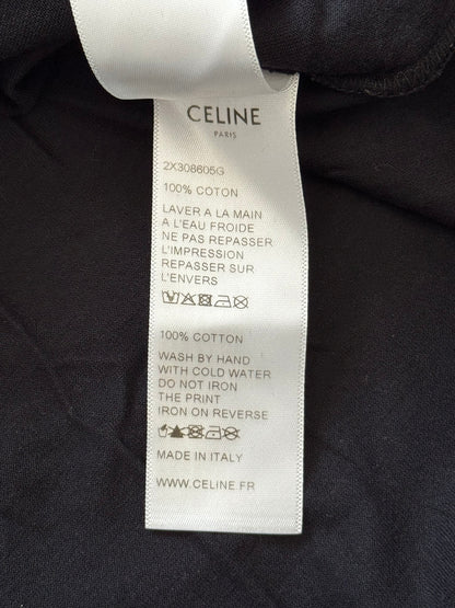 SS19 Celine by Hedi Slimane Labyrinth Graphic T Shirt