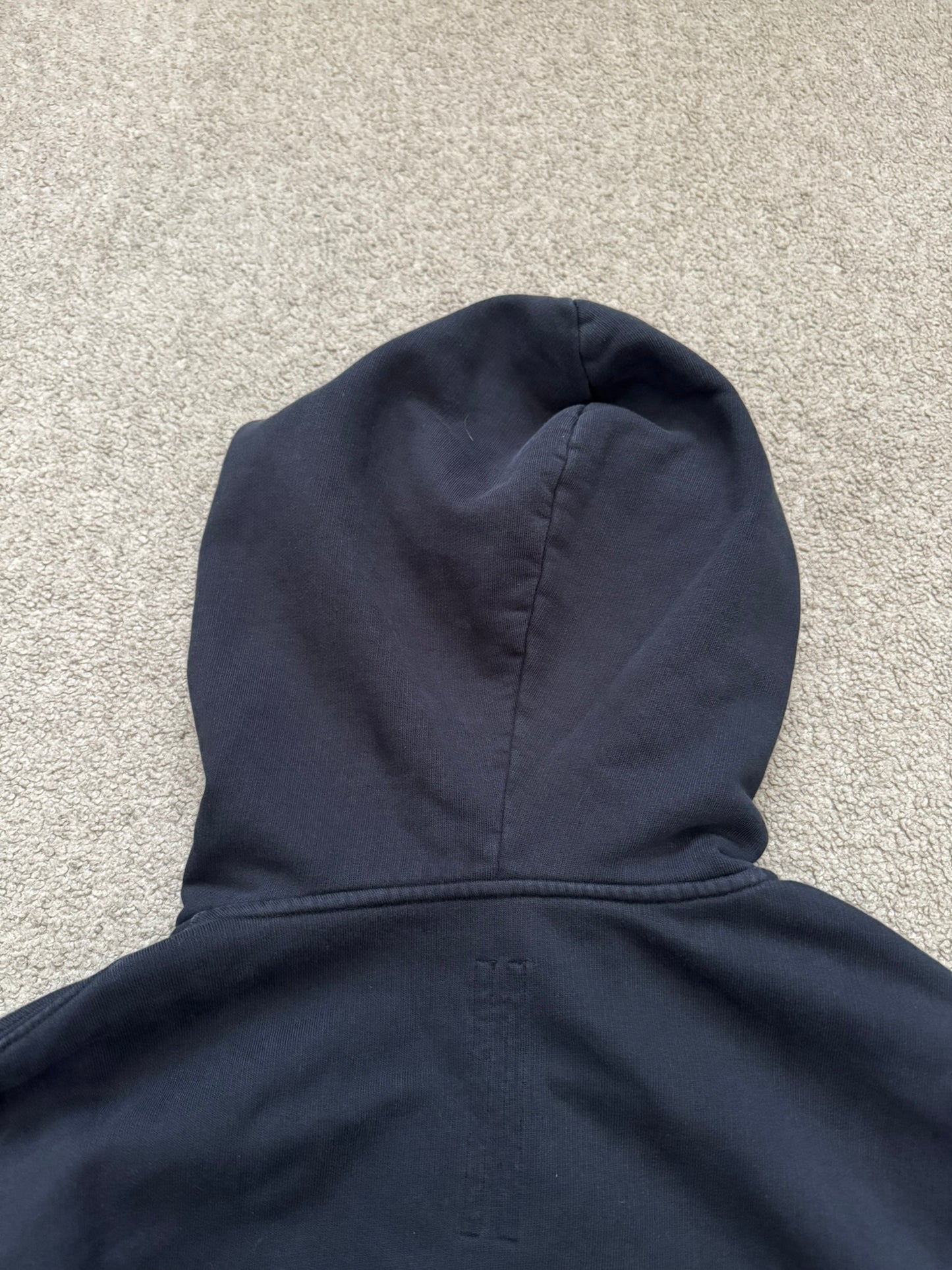 SS18 Rick Owens DRKSHDW Black Felpa Jason Zip Up Hoodie