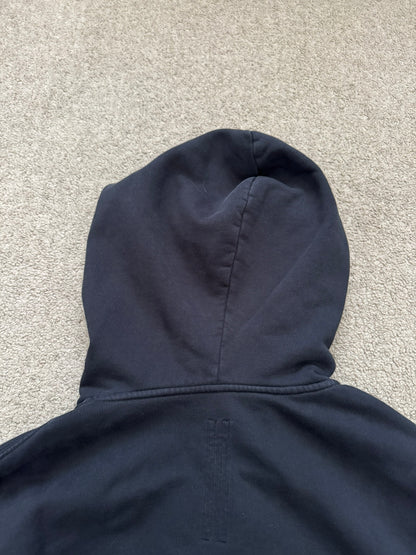 SS18 Rick Owens DRKSHDW Black Felpa Jason Zip Up Hoodie