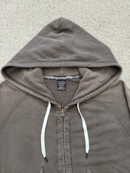 SS05 Number (N)ine Crying Hearts Cargo Zip Up Hoodie
