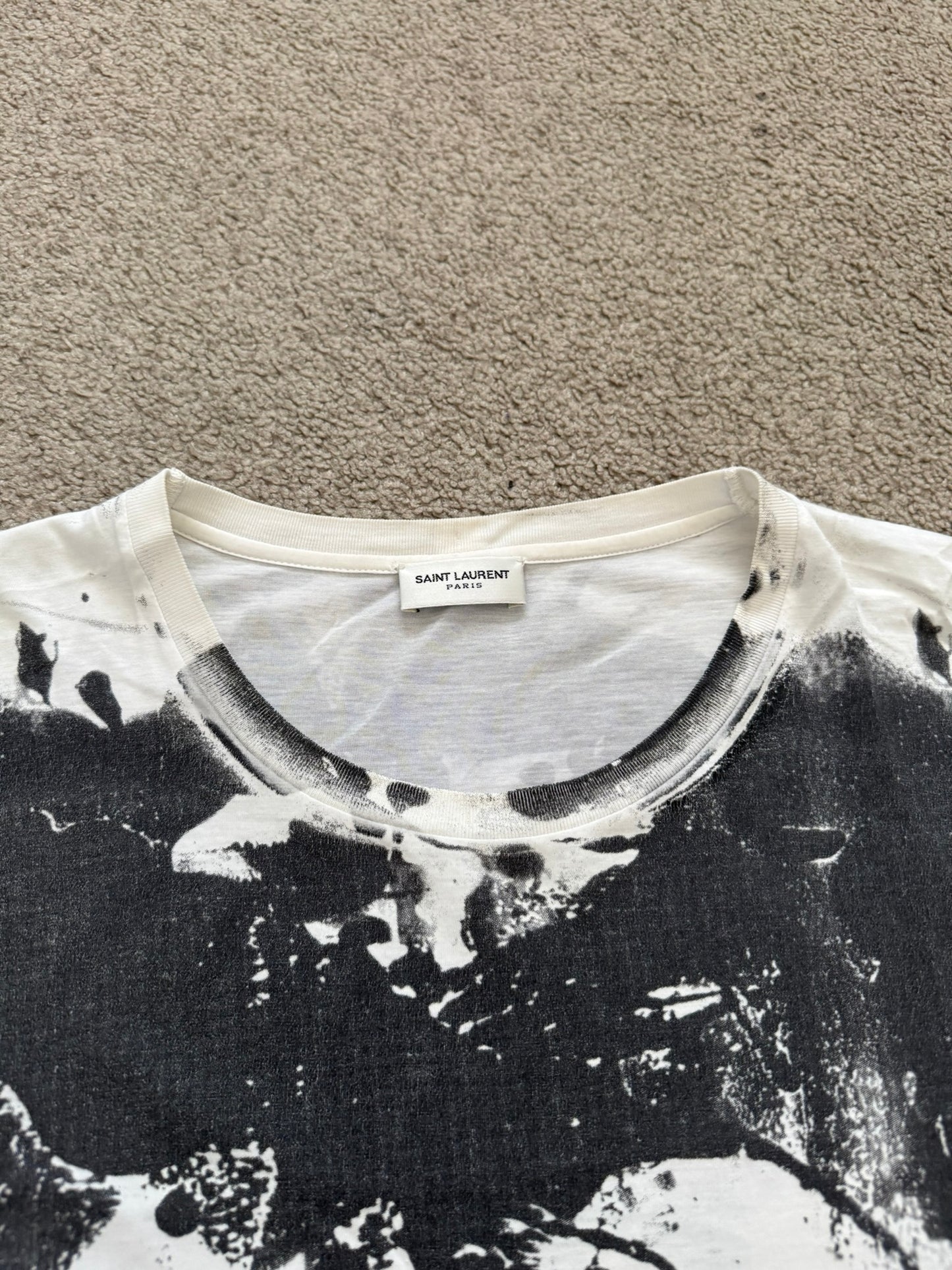 FW13 Saint Laurent by Hedi Slimane Brian Roettinger Art T Shirt
