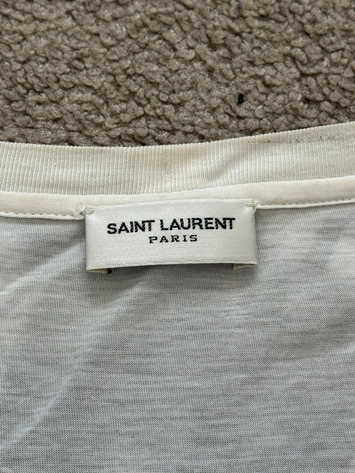 FW13 Saint Laurent by Hedi Slimane Brian Roettinger Art T Shirt