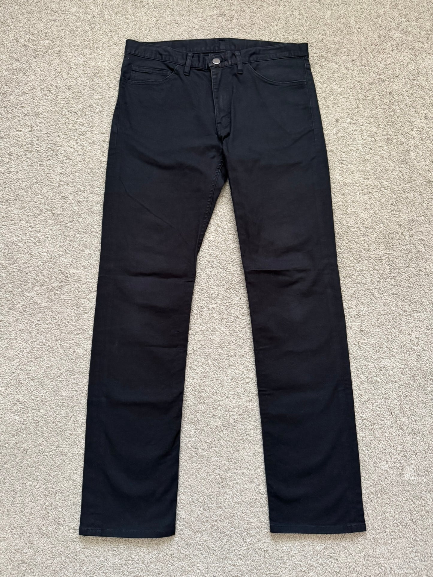 SS09 Comme Des Garcons Homme Plus Black Denim Jeans