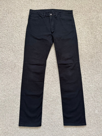 SS09 Comme Des Garcons Homme Plus Black Denim Jeans