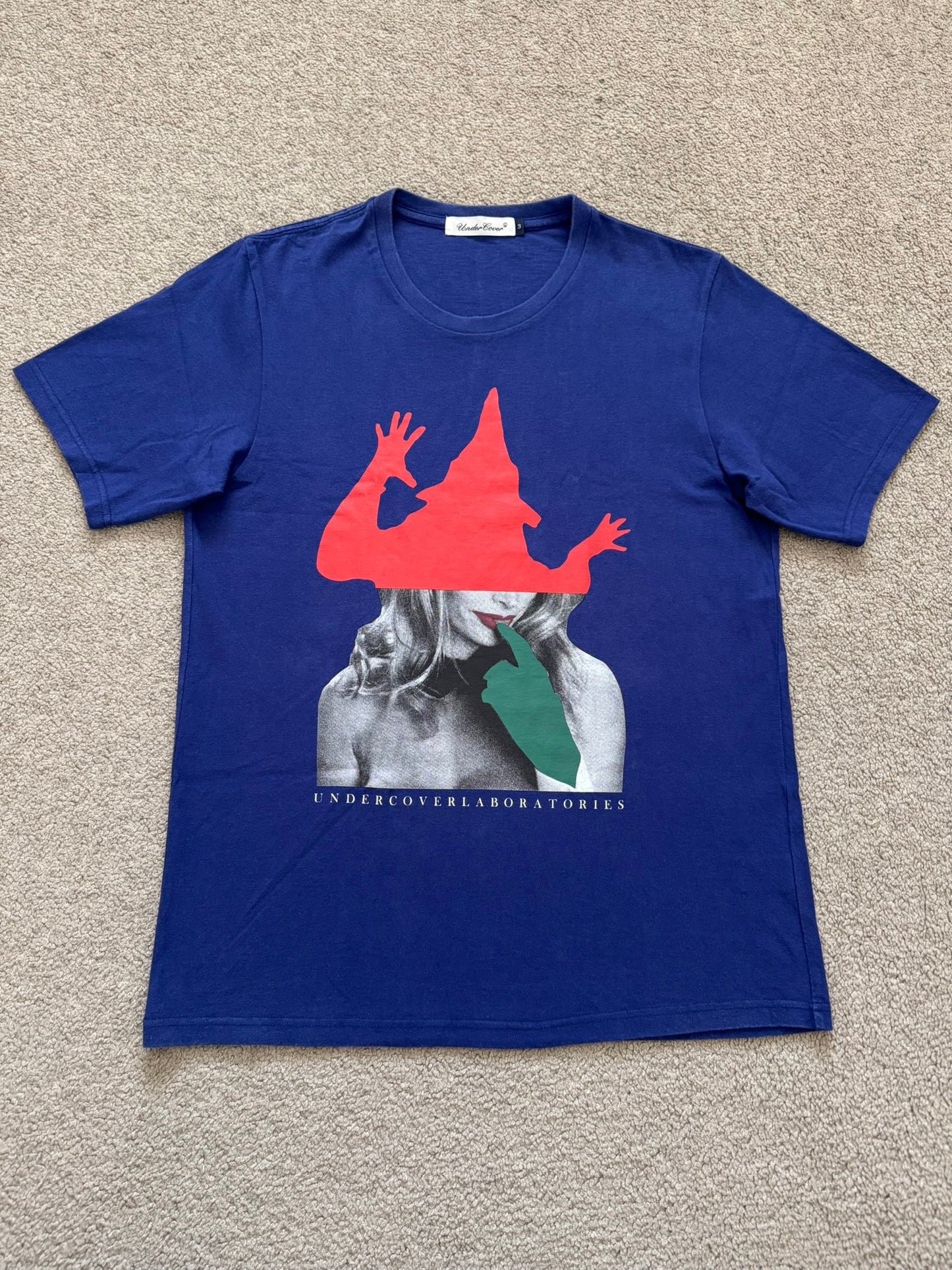 FW15 Undercover "No (B)orders" Witch Graphic T Shirt