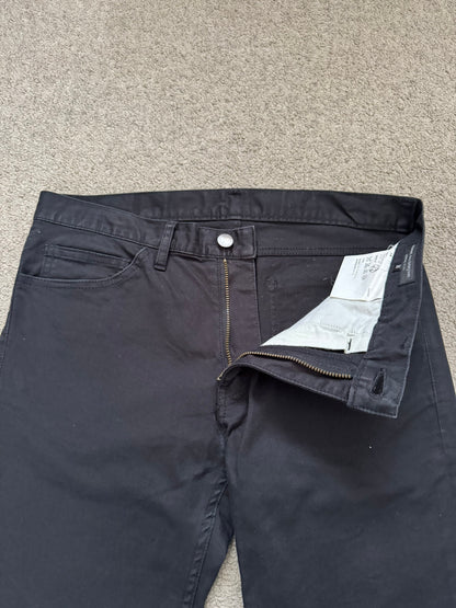 SS09 Comme Des Garcons Homme Plus Black Denim Jeans