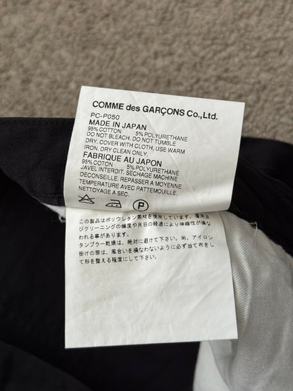 SS09 Comme Des Garcons Homme Plus Black Denim Jeans
