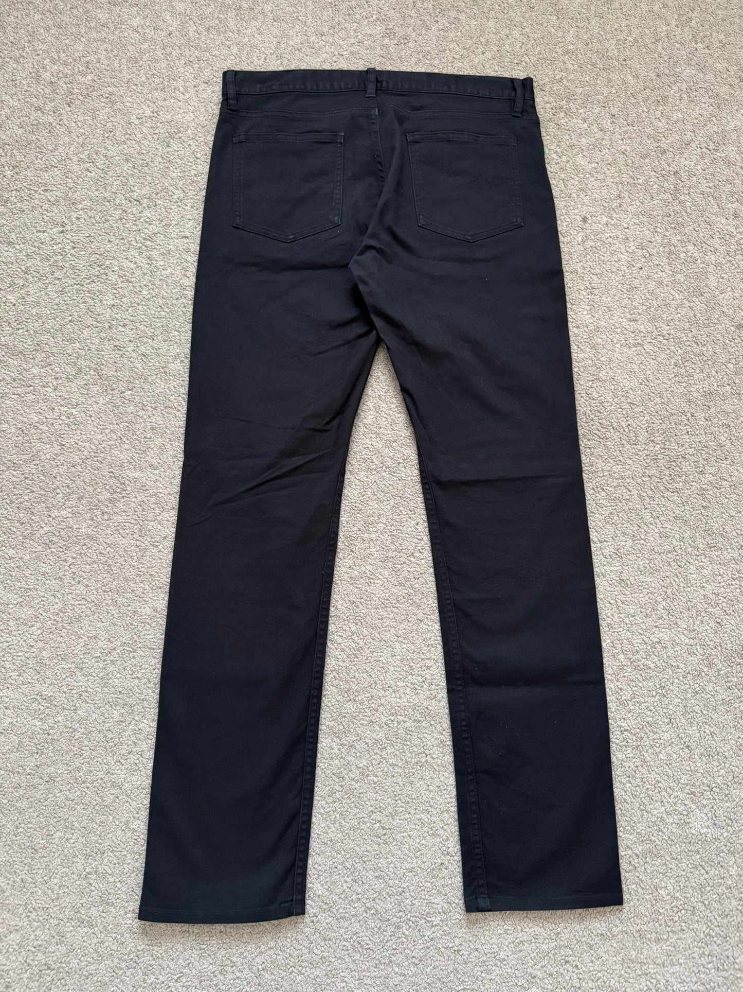 SS09 Comme Des Garcons Homme Plus Black Denim Jeans