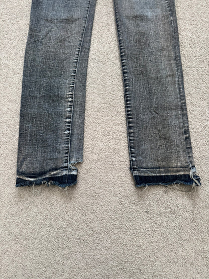 FW11 Rick Owens DRKSHDW "Limo" Dust Detroit Cut Denim Jeans