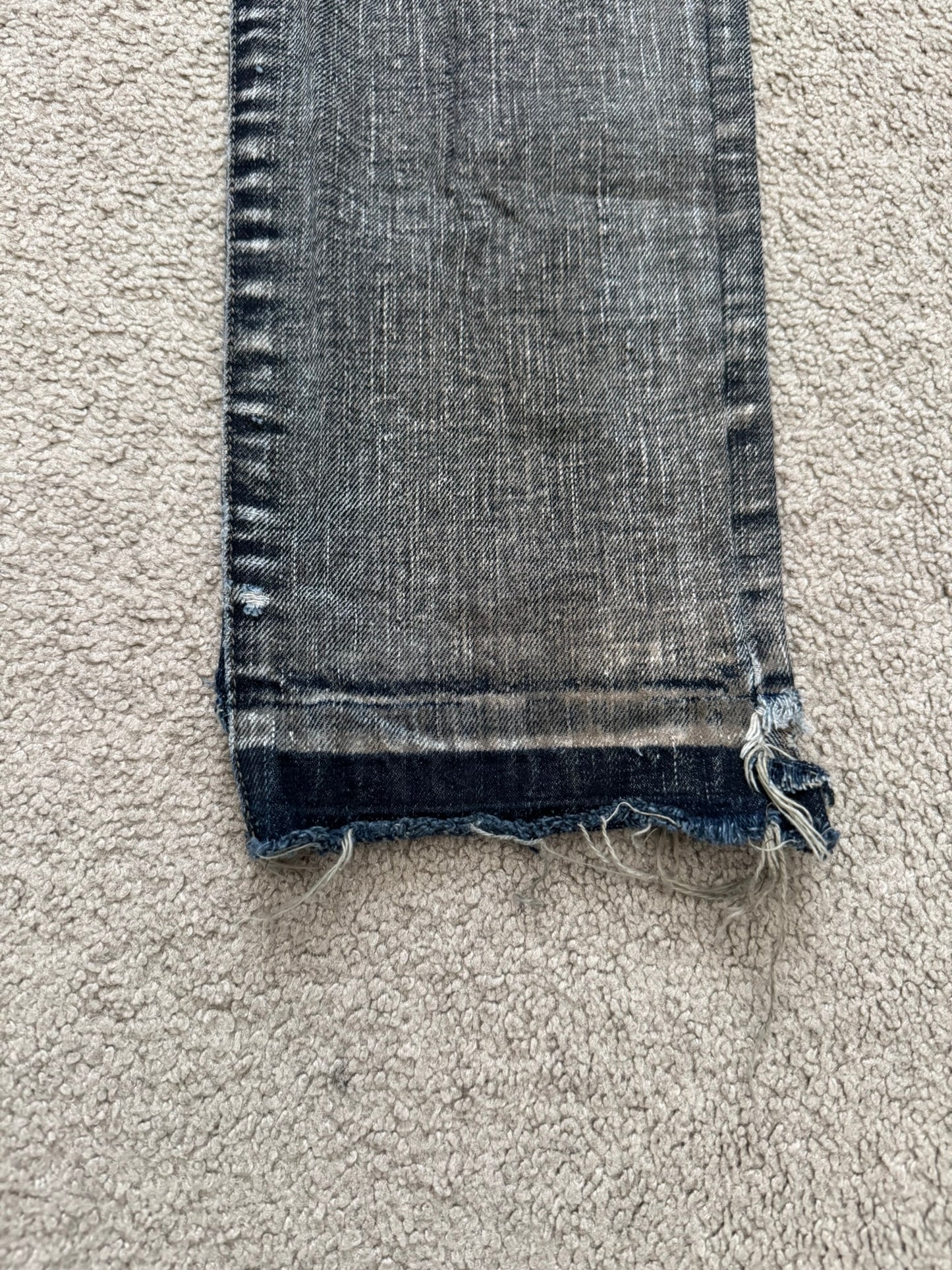 FW11 Rick Owens DRKSHDW "Limo" Dust Detroit Cut Denim Jeans