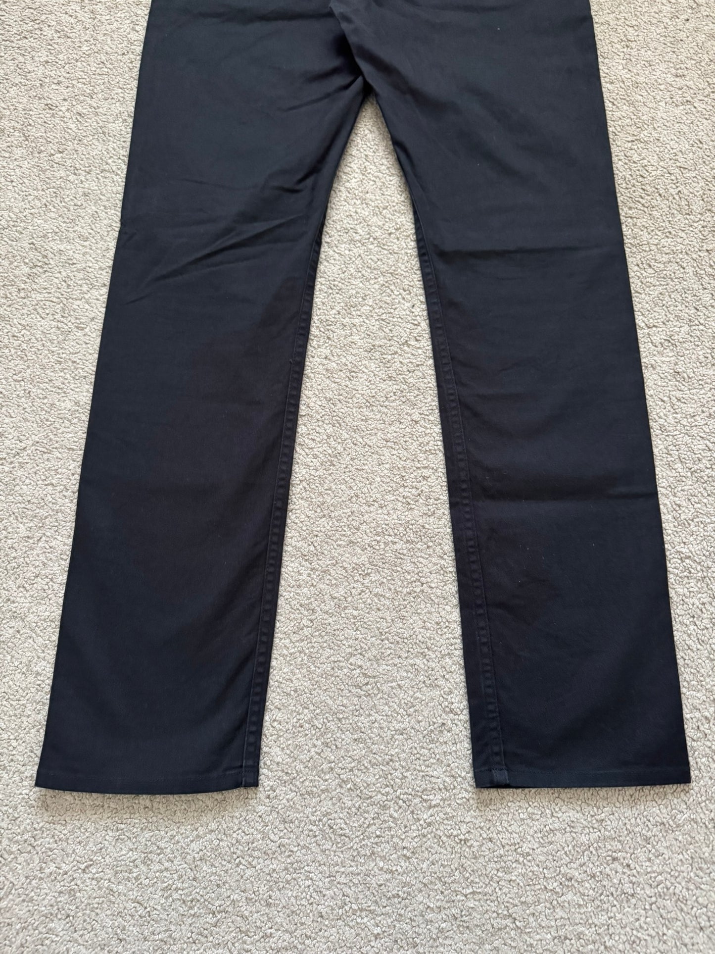 SS09 Comme Des Garcons Homme Plus Black Denim Jeans